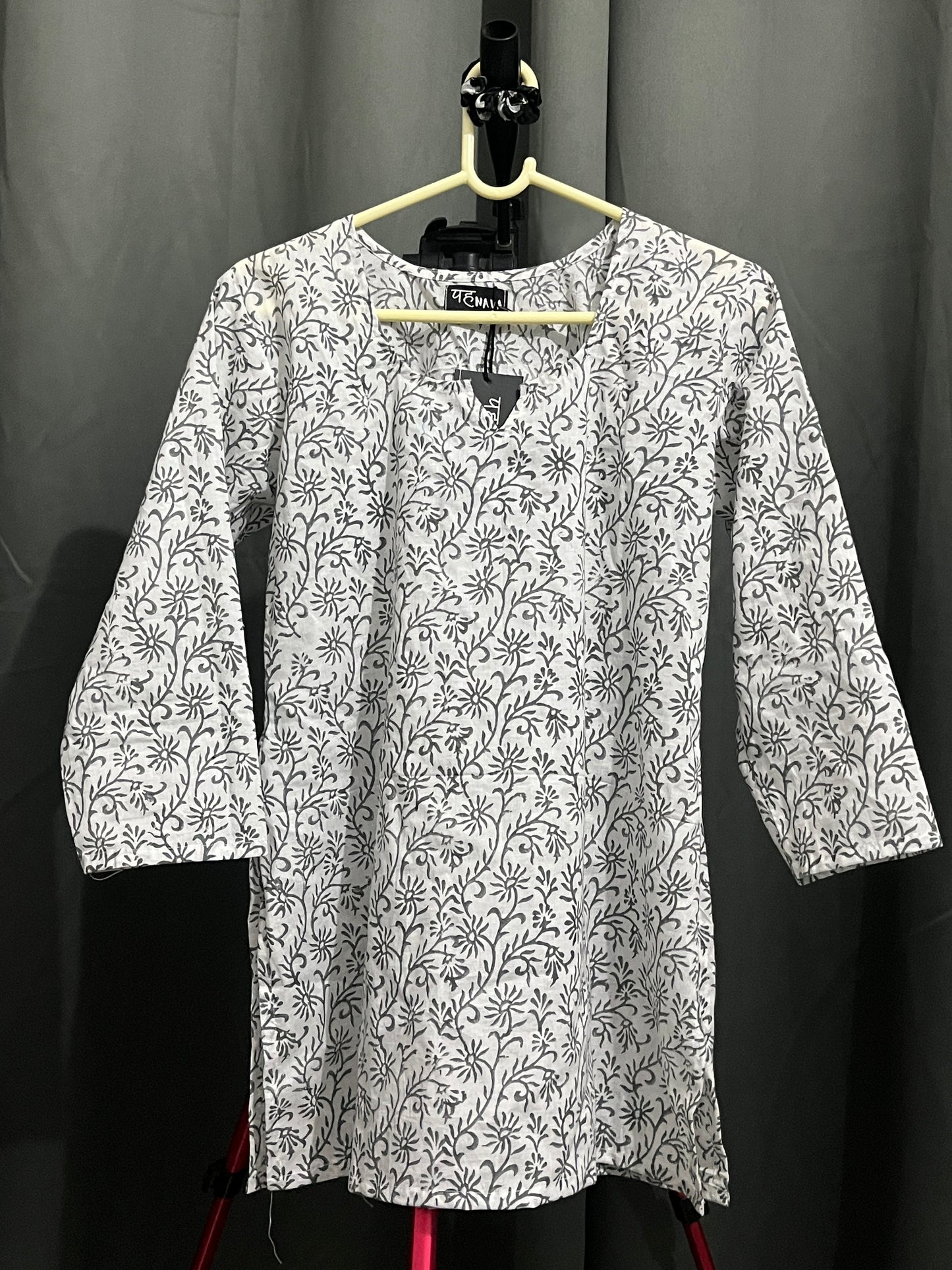 Grey Garden Straight Kurti