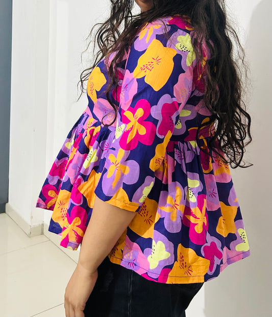 Bloom Pop Frock Kurti